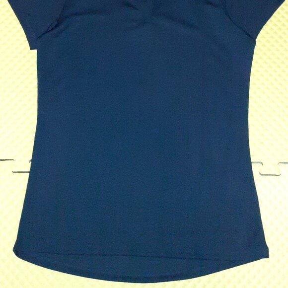 Girls UV Protection Performance Knit School Uniform Polo Shirt, NEW - Picture 2 of 2